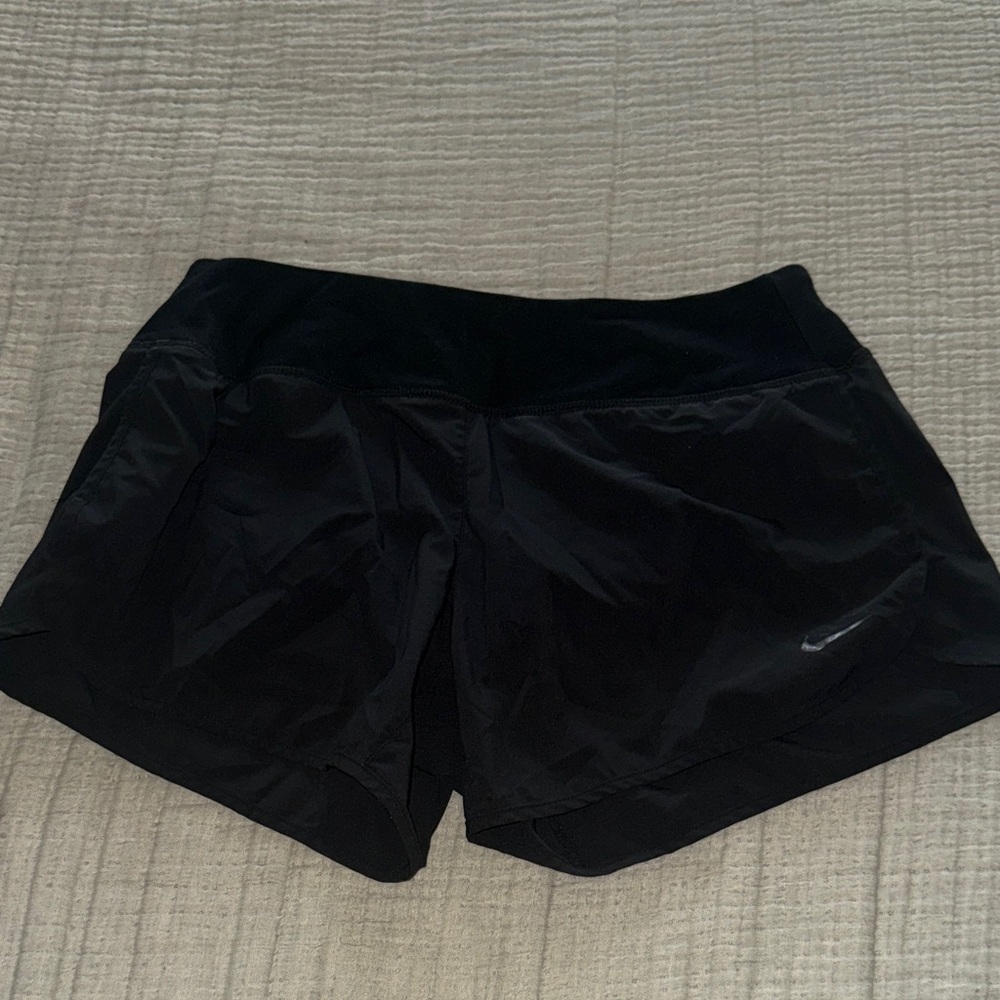 Nike Women's Black Athletic Running Shorts